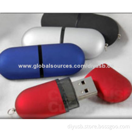USB Flash Drive with 64MB to 32GB Capacity, Available in Various Colors and 10-year Data Retention